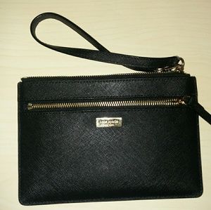 Kate spade black wristlet